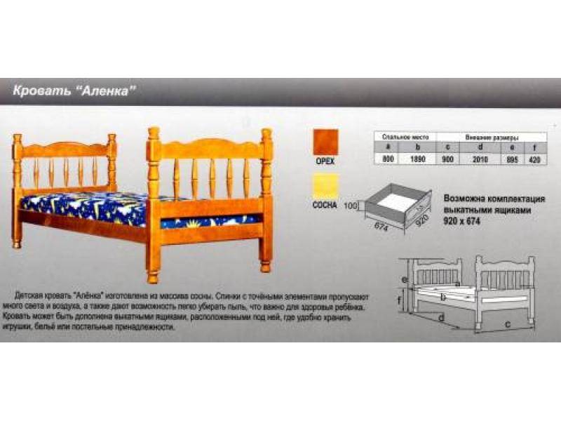 кровать аленка в Чебоксарах