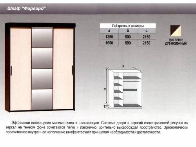 шкаф - купе форвард в Чебоксарах