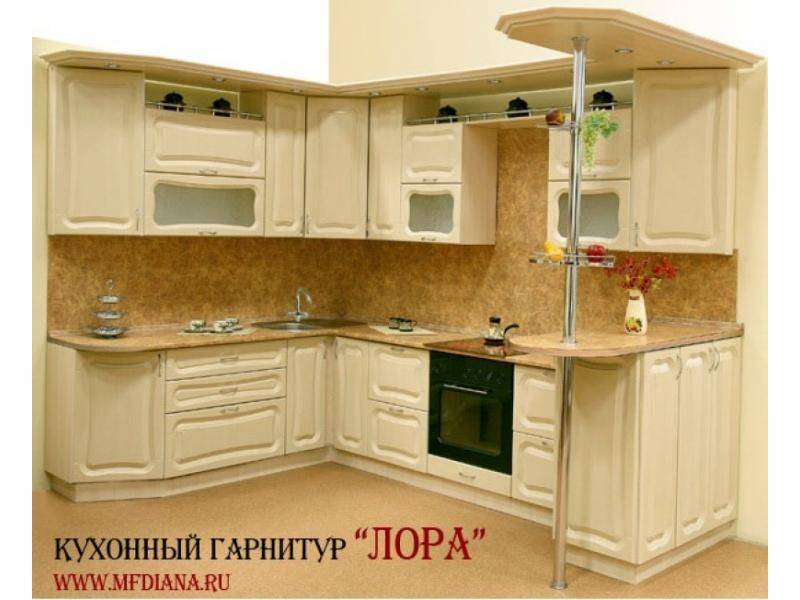 кухня угловая лора в Чебоксарах