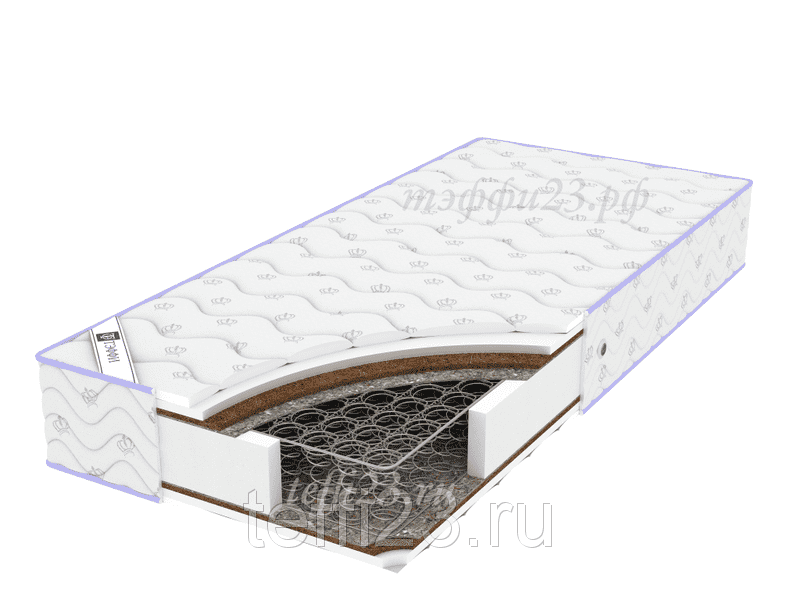 матрас на пружинном блоке боннель кокос сезон в Чебоксарах