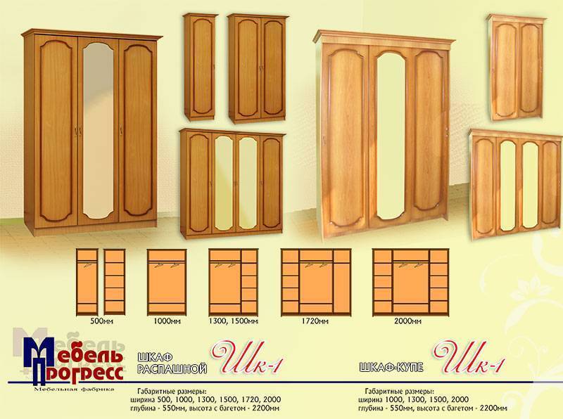 шкаф распашной «шк-1» в Чебоксарах