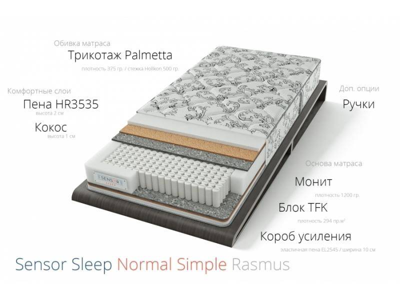 матрас расмус симпл в Чебоксарах