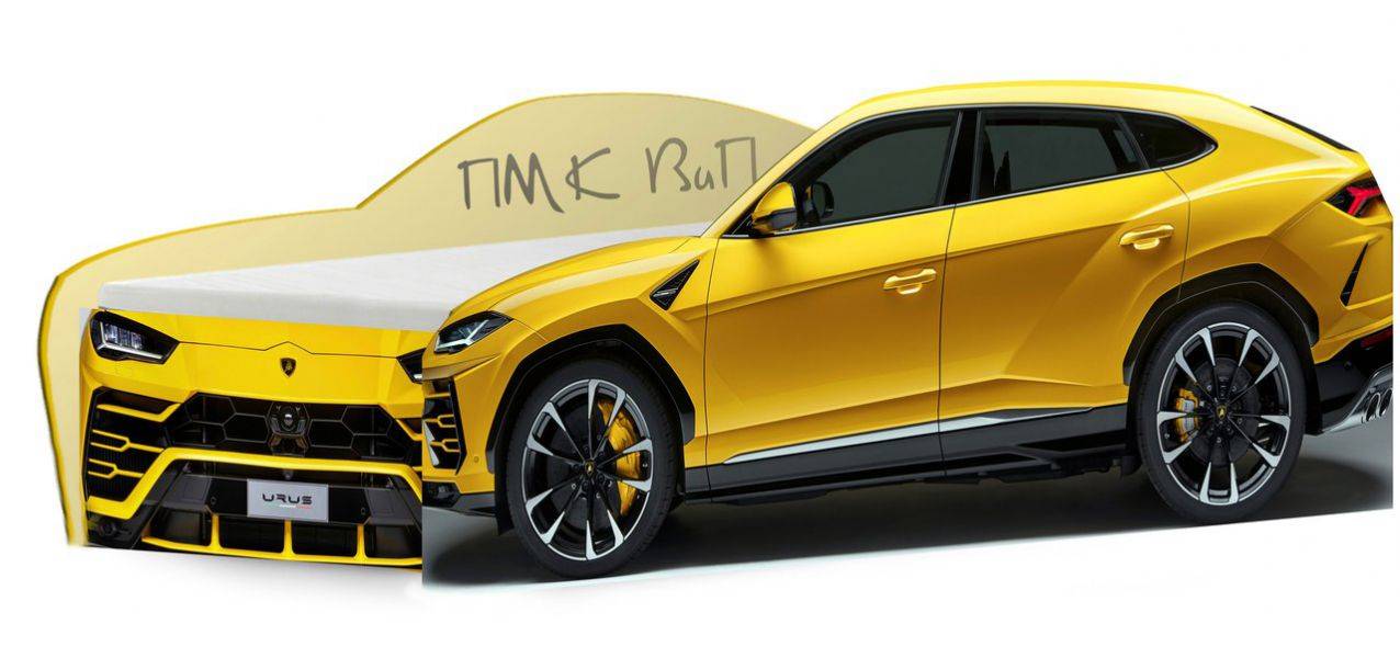 кровать-машинка lamborghini urus в Чебоксарах