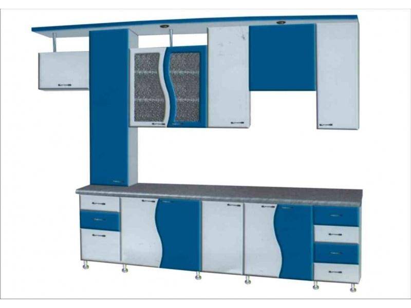кухня волна-2 мдф в Чебоксарах