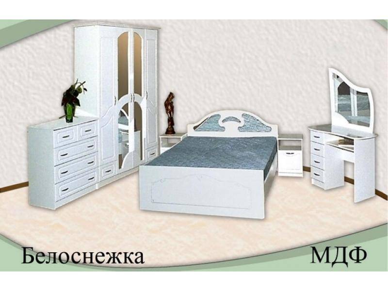 спальня белоснежка мдф в Чебоксарах