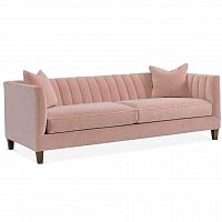 диван penelope sofa прямой розовый в Чебоксарах