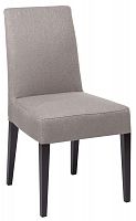 стул aylso dining chair кожа серая в Чебоксарах