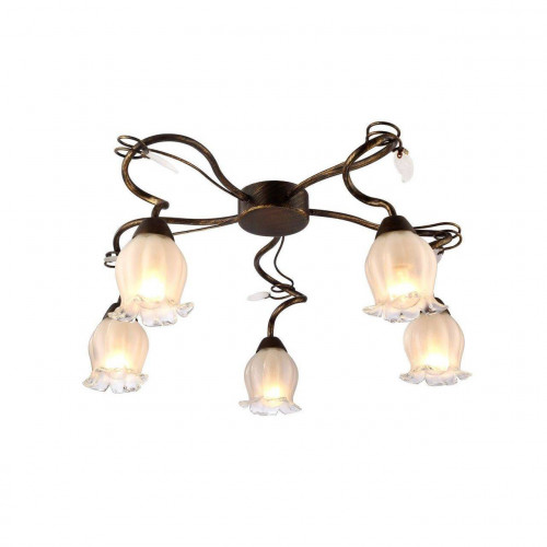 потолочная люстра arte lamp 83 a7449pl-5br в Чебоксарах