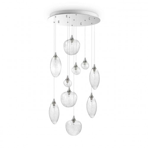 подвесная люстра ideal lux baco sp10 cromo в Чебоксарах