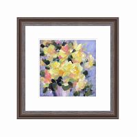 постер roses in yellow разноцветный в Чебоксарах