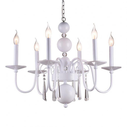 подвесная люстра newport 32206/c white в Чебоксарах