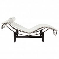 шезлонг chaise longue lc4 белый в Чебоксарах