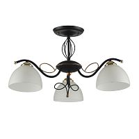 потолочная люстра idlamp ragia 554/3pf-blackpatina в Чебоксарах