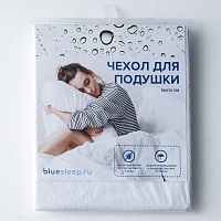 чехол защитный на подушку с мембраной blue sleep hybrid 050*070 в Чебоксарах