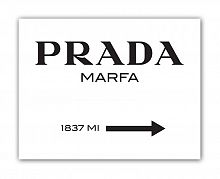 постер prada marfa а4 в Чебоксарах