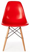 стул классический dsw красный (eames style) в Чебоксарах