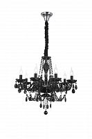 подвесная люстра st luce odilia sl642.403.08 черная в Чебоксарах