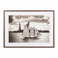 постер freedom in sails черный в Чебоксарах