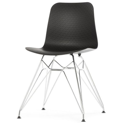 стул eiffel (eames style) черный в Чебоксарах