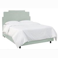 кровать двуспальная 160x200 зеленая paxton bed mint в Чебоксарах