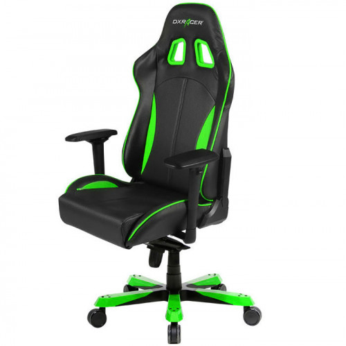 кресло геймерское dxracer king ks57 черно-зеленое в Чебоксарах