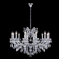 подвесная люстра crystal lux hollywood sp12 chrome в Чебоксарах