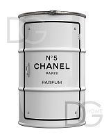 декоративная бочка- шкаф chanel №5 white l в Чебоксарах