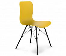 стул dsr желтый s40 (eames style) в Чебоксарах