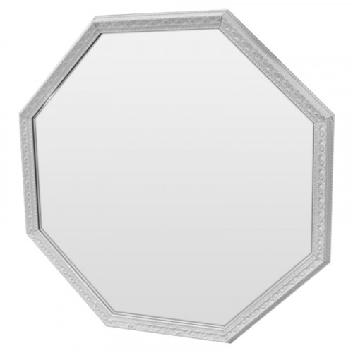 зеркало белое восьмиугольное white delight в Чебоксарах