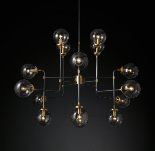 люстра bistro 16 черная, бронза в Чебоксарах