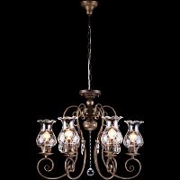 подвесная люстра arte lamp palermo a2053lm-6br в Чебоксарах