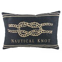 подушка с морским узлом nautical knot denim в Чебоксарах