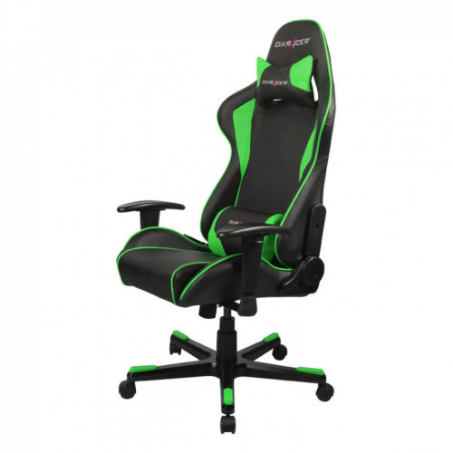 кресло геймерское dxracer черно-зеленое в Чебоксарах