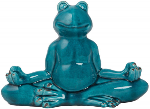 декор frog blue meditation в Чебоксарах