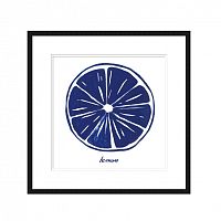 постер blue lemon синий в Чебоксарах