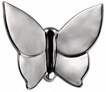 декоративная бабочка butterfly 12х14х5 (серебристая) в Чебоксарах