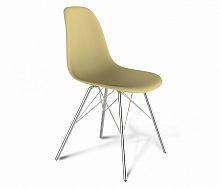 стул dsr бежевый s37 (eames style) в Чебоксарах