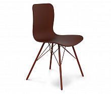 стул dsr коричневый s40 (eames style) в Чебоксарах