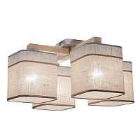 потолочная люстра tk lighting 1918 nadia white 4 в Чебоксарах