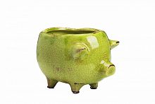 цветочный горшок pig planter зеленый в Чебоксарах