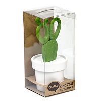 ножницы cactus с держателем, белые с зеленым в Чебоксарах