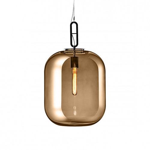 подвесной светильник zane диаметр 44 коричневый в Чебоксарах