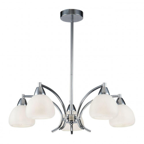 потолочная люстра freya cindy fr5022pl-05ch белая в Чебоксарах
