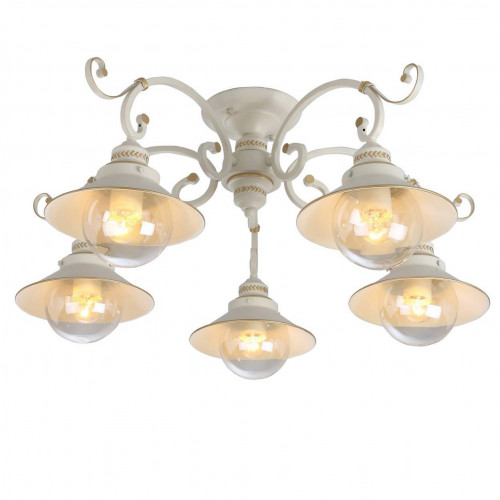 потолочная люстра arte lamp 7 a4577pl-5wg в Чебоксарах