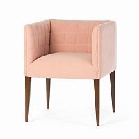 кресло penelope dining chair розовое в Чебоксарах