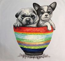 картина маслом маленькие друзья в Чебоксарах