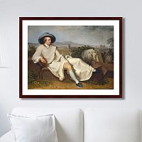 картина: goethe in the roman campagna, 1787г. в Чебоксарах