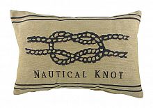 подушка с морским узлом nautical knot natural в Чебоксарах