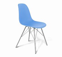 стул dsr голубой s37 (eames style) в Чебоксарах