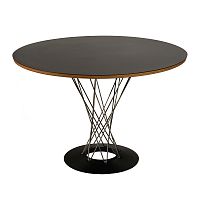 стол isamu noguchi style cyclone table черный в Чебоксарах